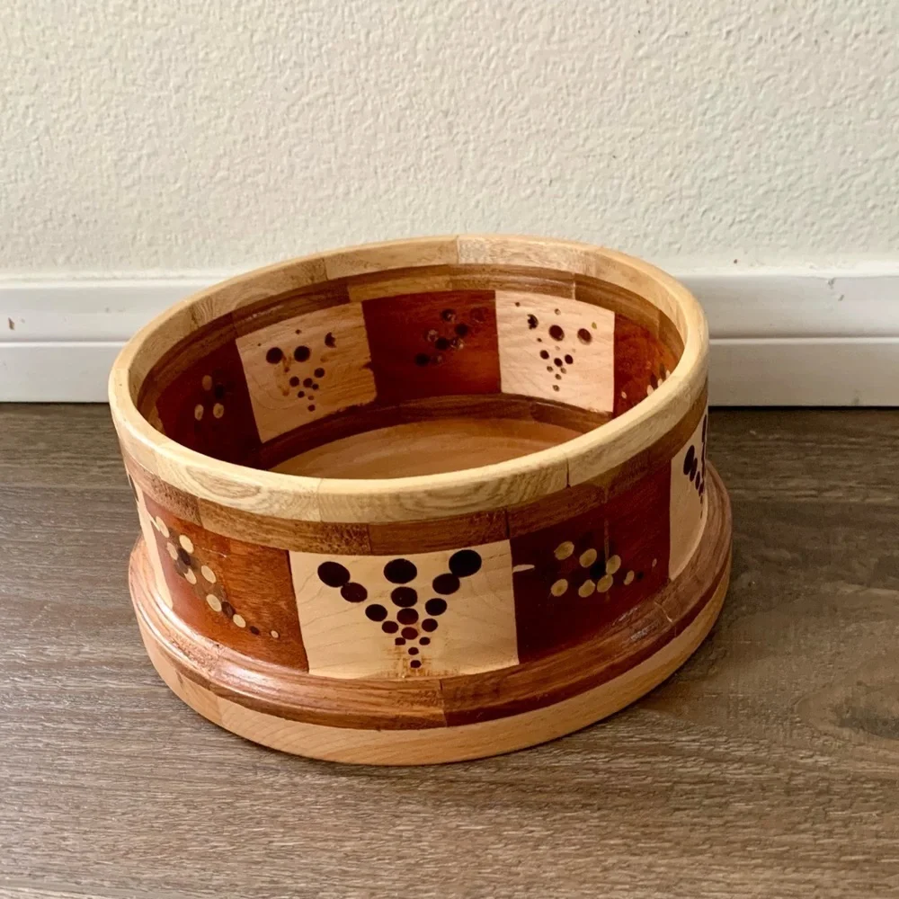 Vintage Wooden Bowl